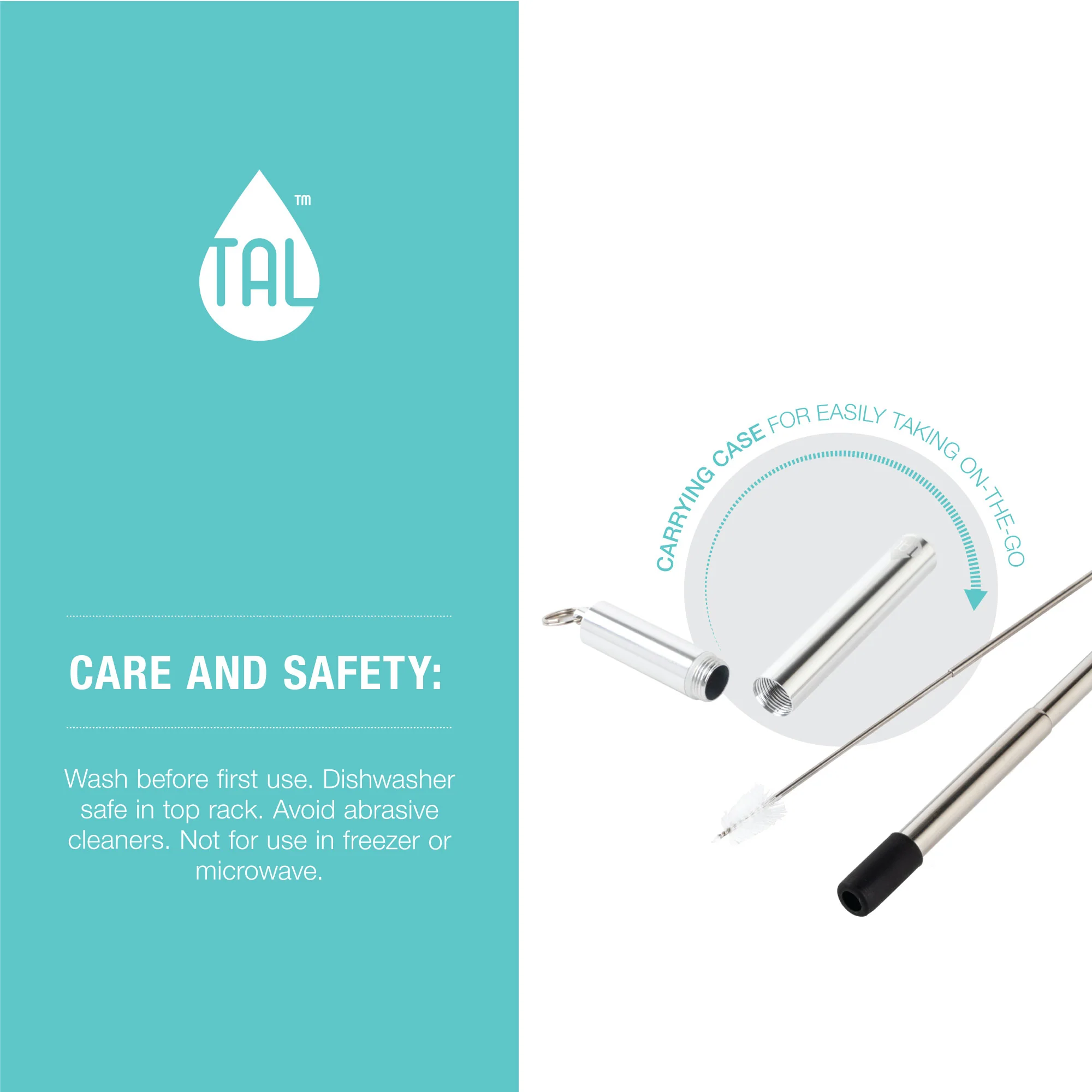 Set of 2 Collapsible Straws - Image 6
