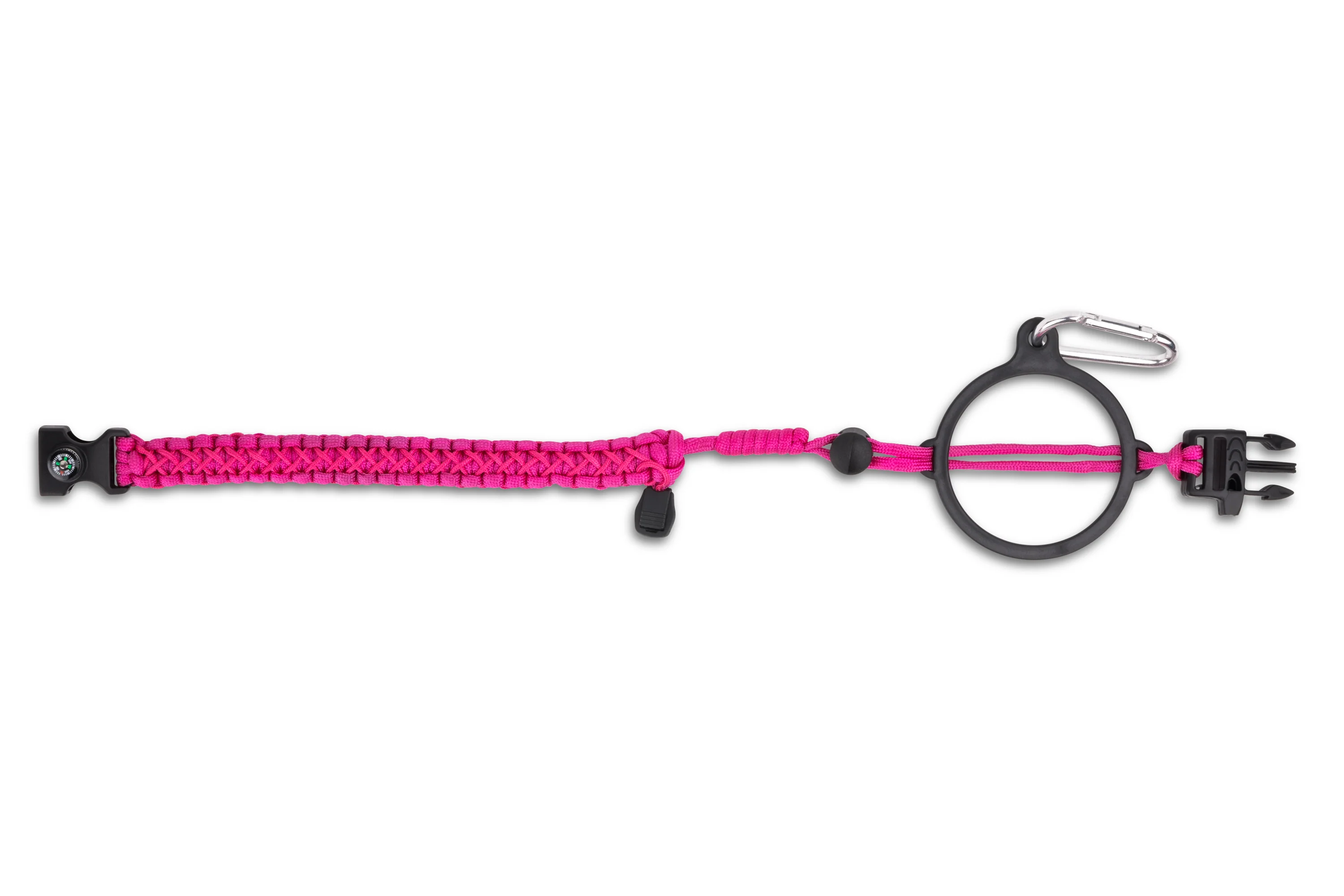 Paracord Bottle Strap Carrier Pink - Image 2