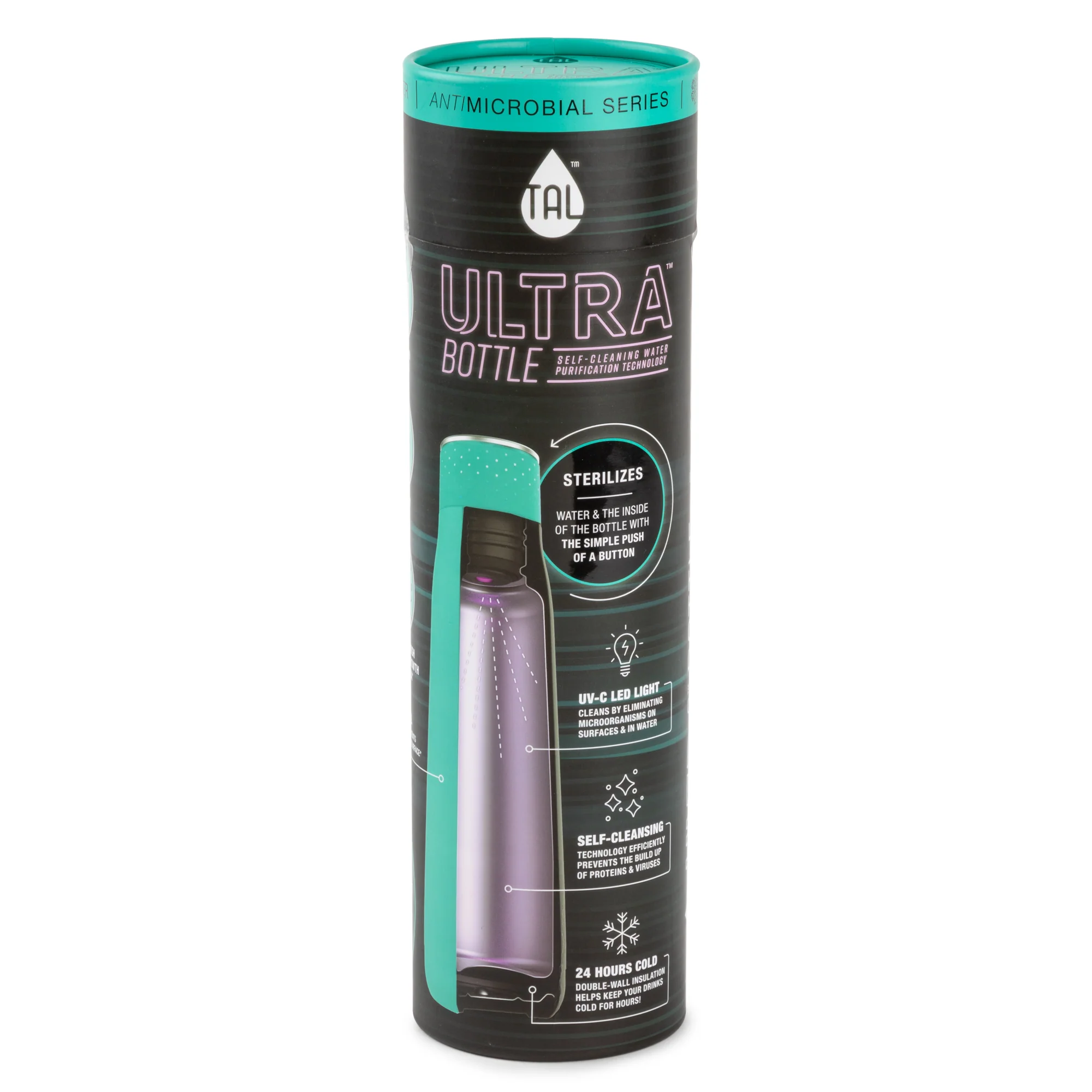 18oz Ultra bottle Teal (pack of 4) - Image 8