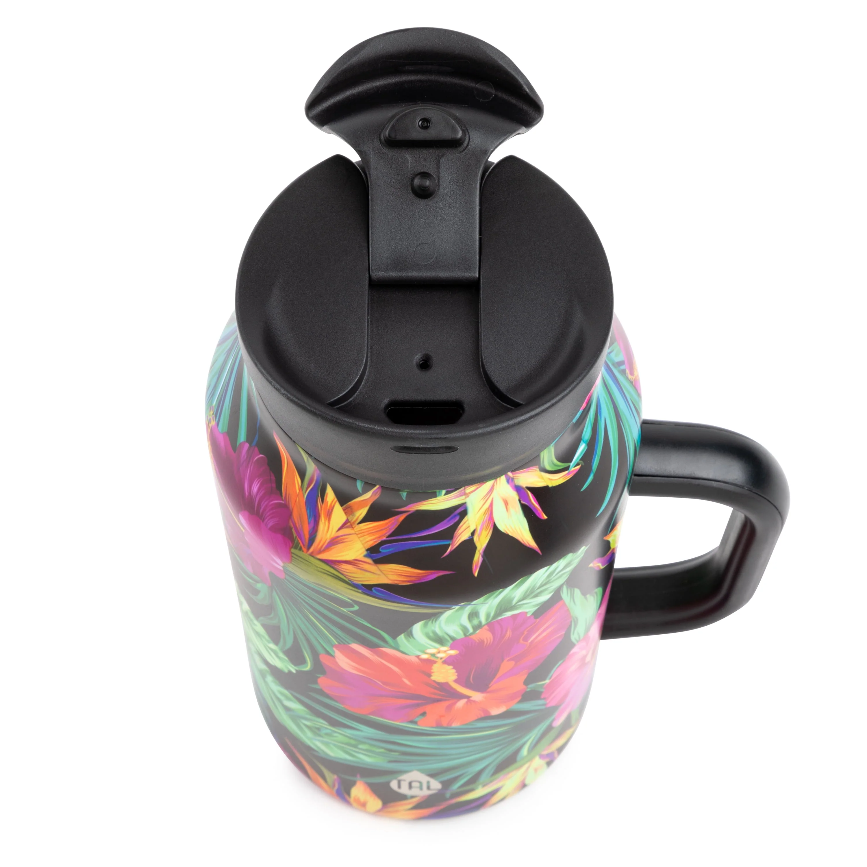 TAL Stainless Steel Basin Tumbler 40 fl oz, Black Tropical - Image 3