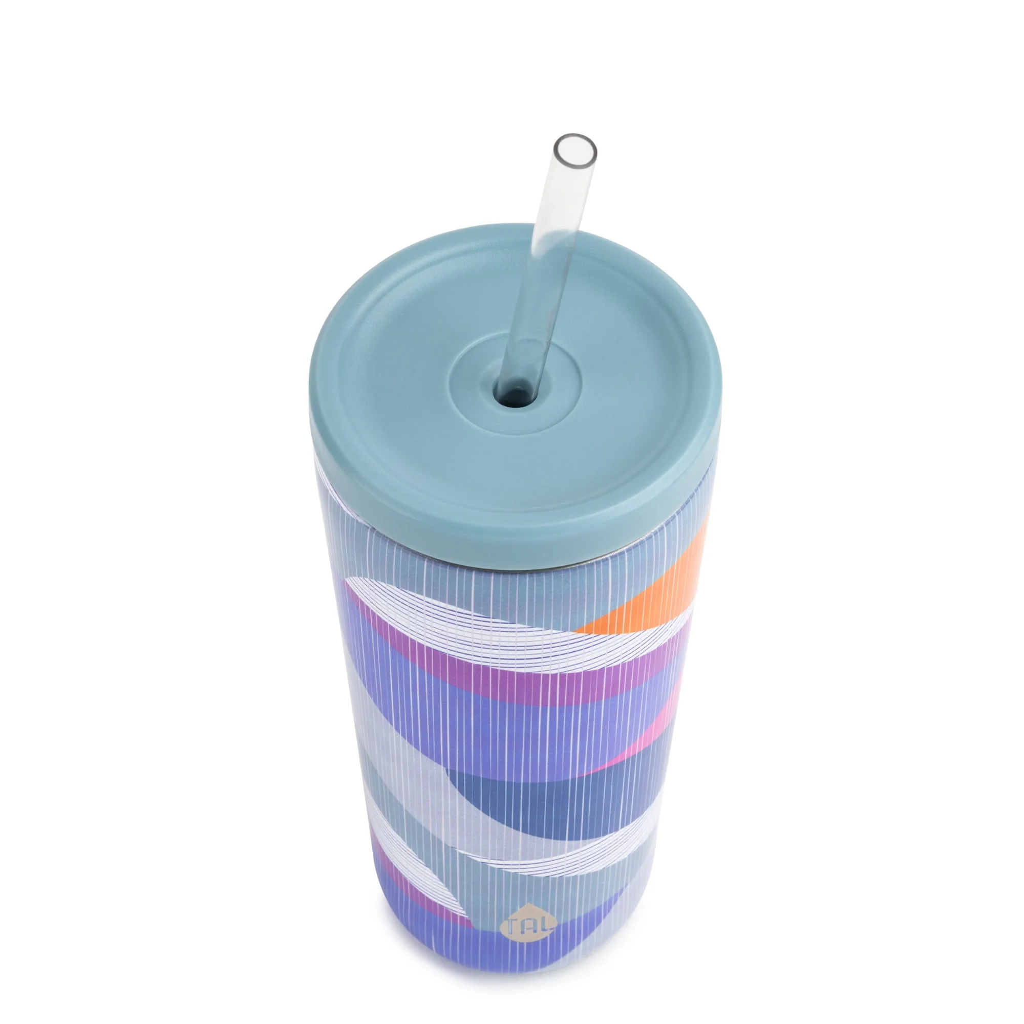 TAL Stainless Steel Ranger Tumbler 24 fl oz, Blue Abstract - Image 3