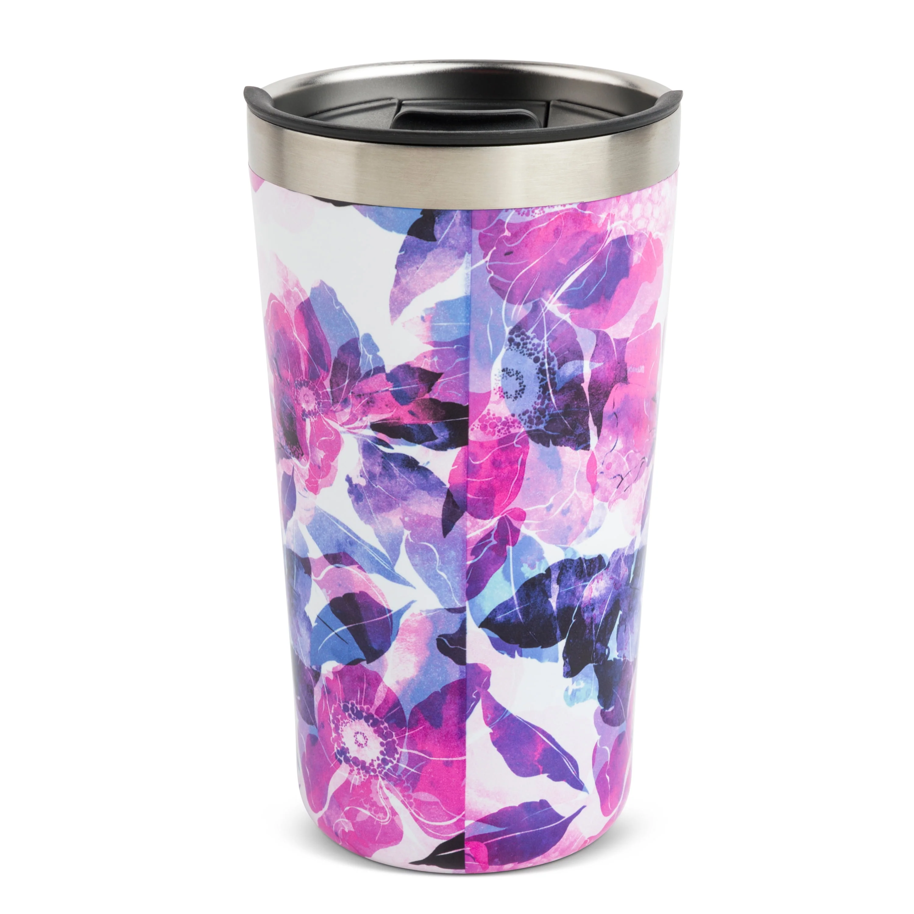 TAL Stainless Steel Ranger Pint Tumbler, 16 fl oz, Floral Pink - Image 3