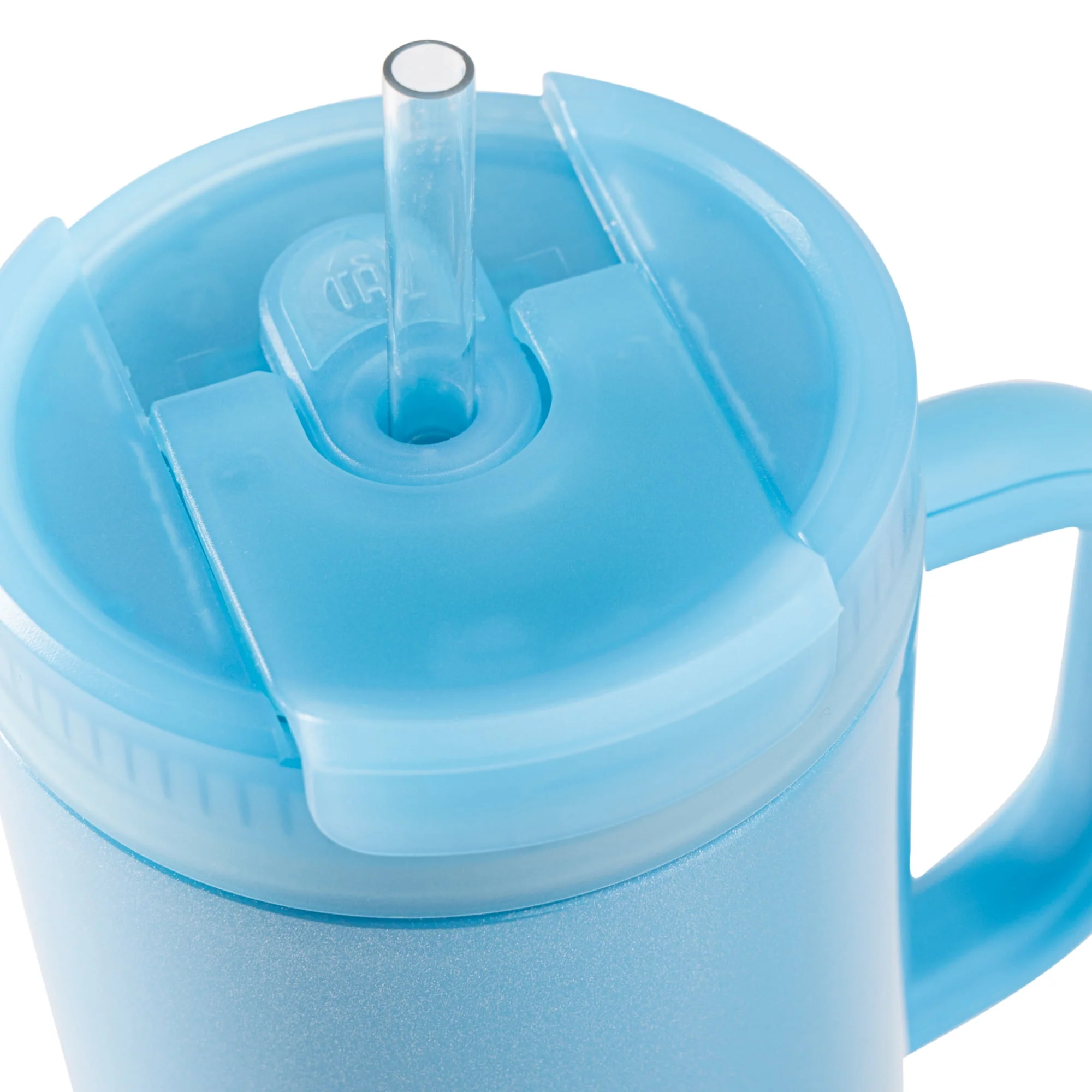 TAL Stainless Steel Hudson Tumbler with Straw 40 fl oz, Shimmering Blue - Image 3